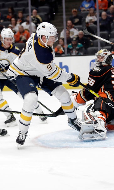 Henrique scores twice as Anaheim rallies to beat Buffalo 5-2